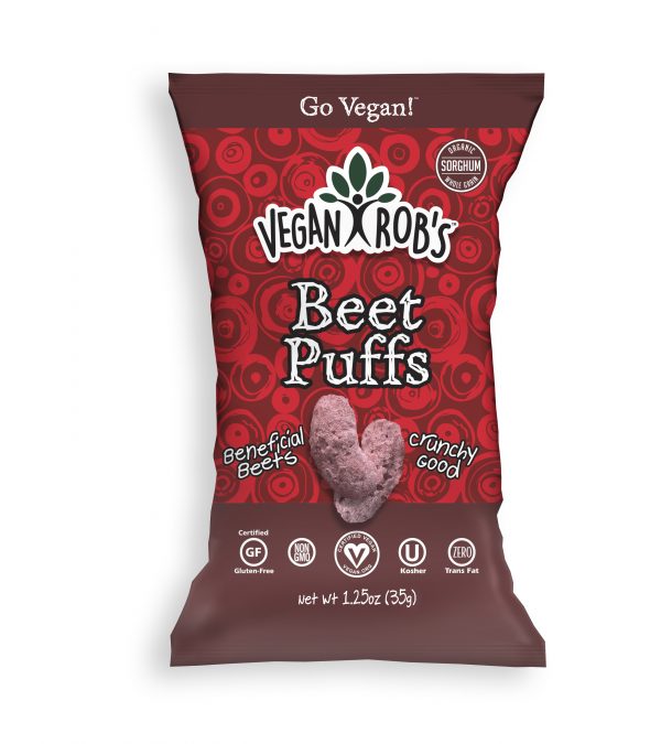 Vegan Beet Puffs Small