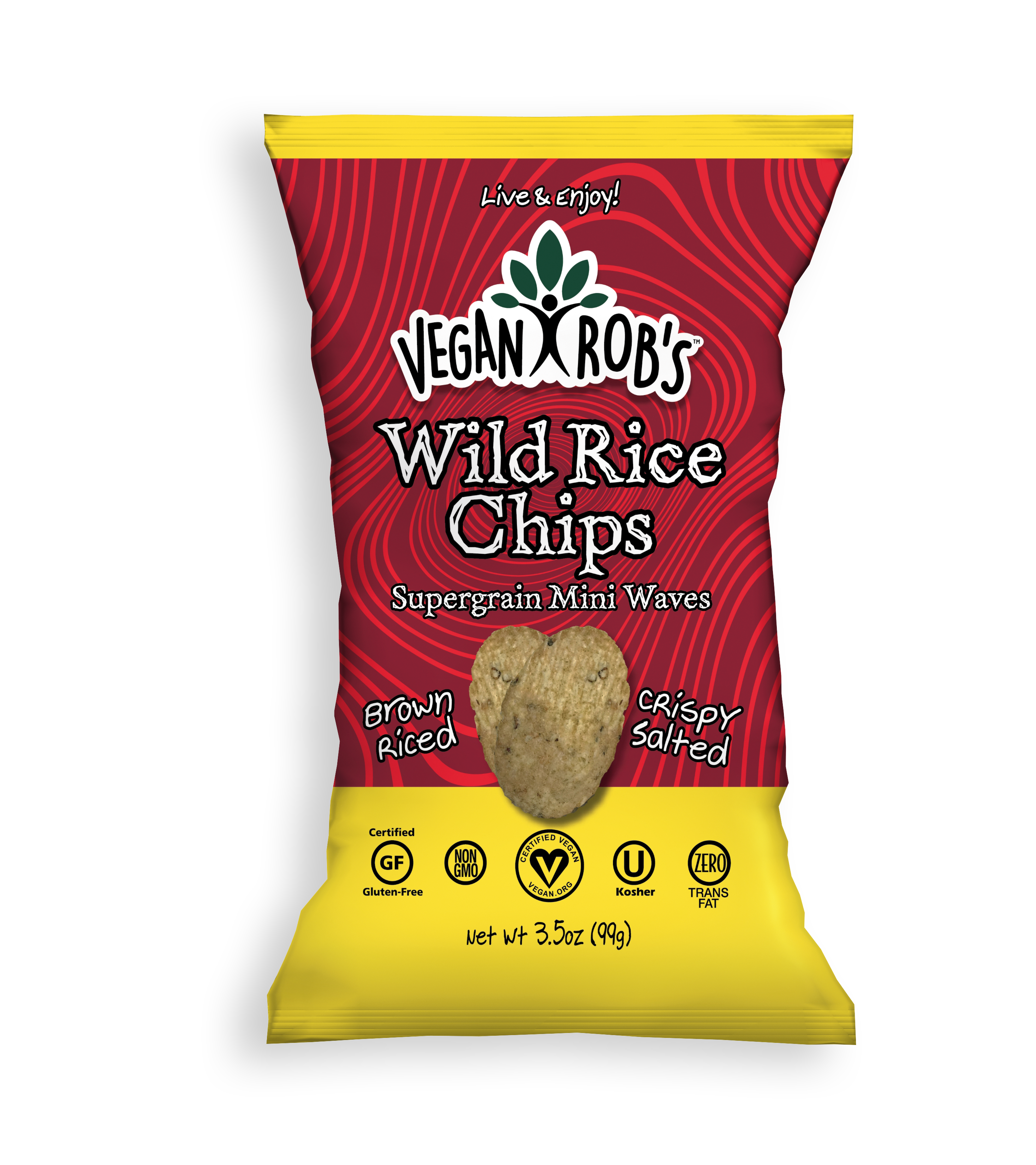 Vegan Wild Rice Chips Large