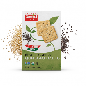 Deja Vegan Quinoa & Chia Seeds Organic Crackers