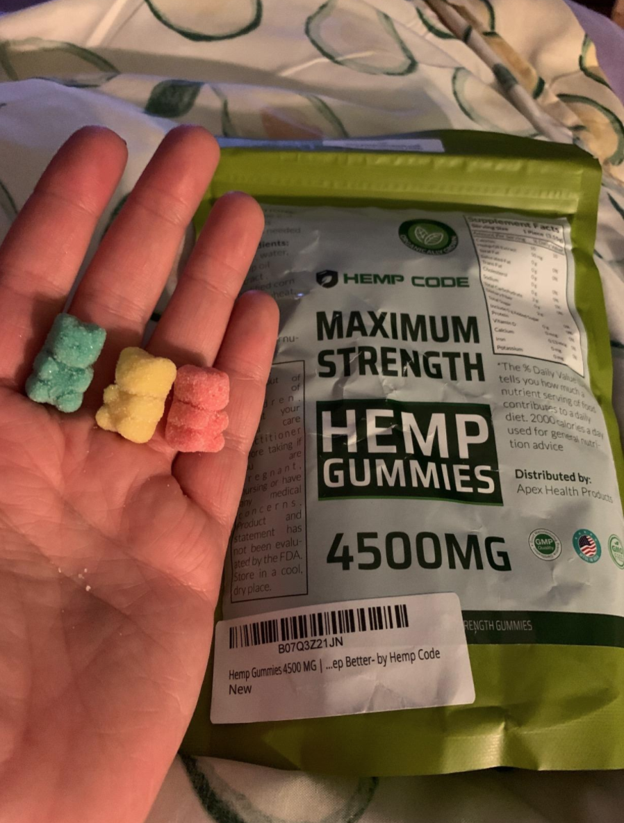 Vegan Hemp Pain Relief Gummies 