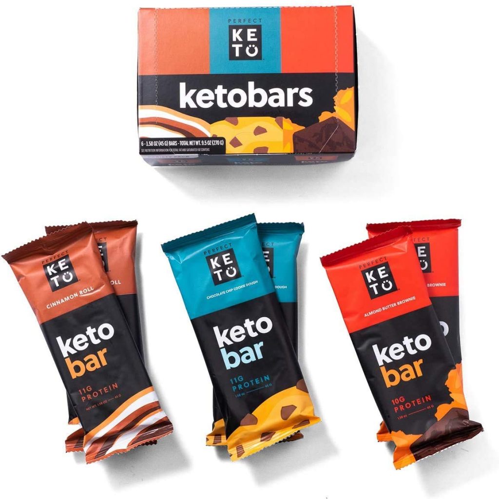 Buy Keto Bar Variety Pack 6 Bars Free Shipping Deja Vegan