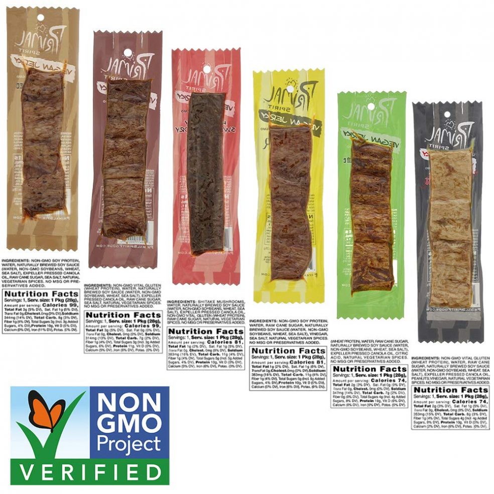 Buy Vegan Jerky The Classic Flavors Free Shipping Deja Vegan