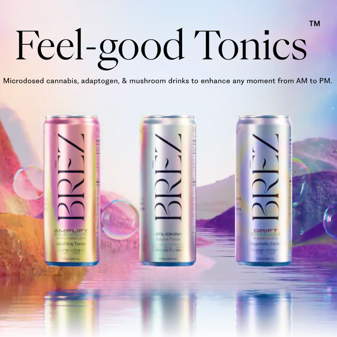 BRĒZ: THC Drinks | Cannabis-Infused Drinks
